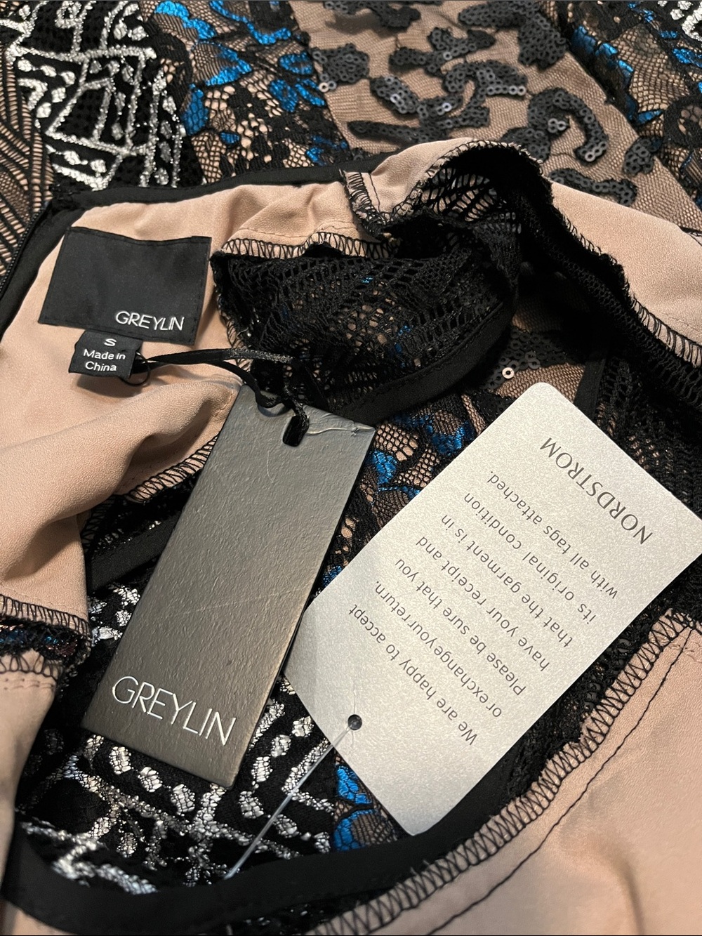 NWT Greylin Embellished Dress - Picture 14 of 16